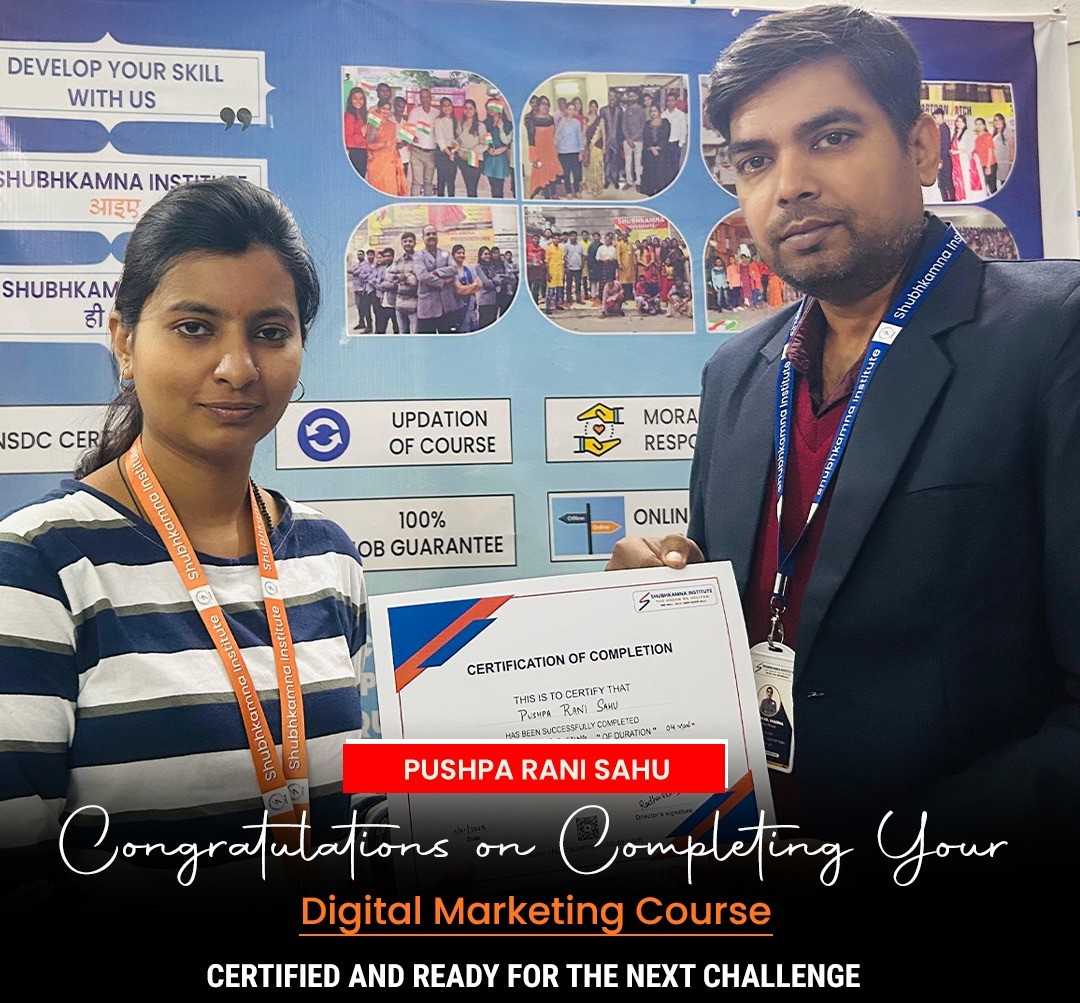 Classroom Training – Digital Marketing Course Completion